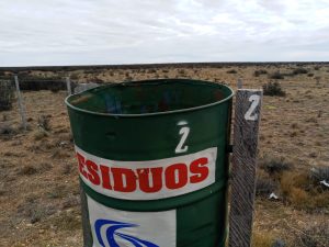 Recolectaron residuos en la Ruta Nacional Nº 3