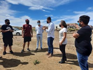 Vialidad Provincial articula acciones con los Clubes Petroleros y Olimpia de Río Gallegos