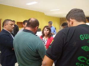 Reunión con el sector pesquero y portuario de Puerto Deseado