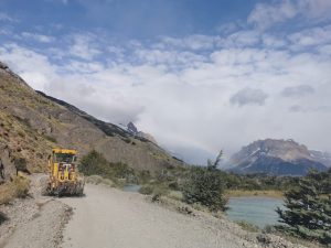 Concretan tareas de mantenimiento en la Ruta Provincial Nº 41