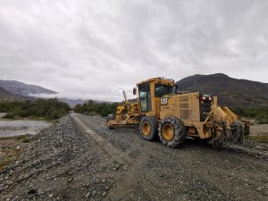 Concretan tareas de mantenimiento en la Ruta Provincial Nº 41