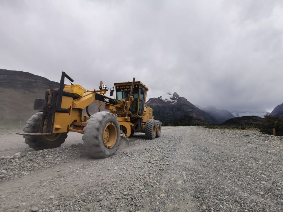 Concretan tareas de mantenimiento en la Ruta Provincial Nº 41