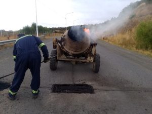 Realizan trabajos en rutas provinciales para garantizar la transitabilidad
