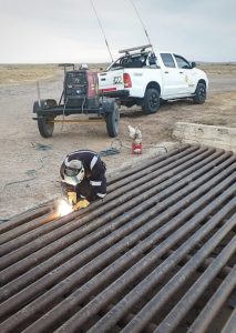 Continúan las tareas de reparación en rutas y caminos de Santa Cruz