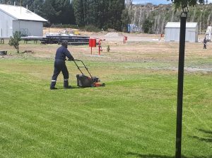 Continúan las tareas de mantenimiento en Los Antiguos