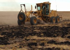 Vialidad Provincial participó de la labor que se concretó para sofocar incendio en Estancia Punta Loyola