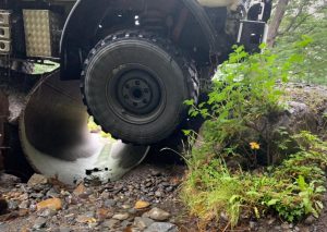 Vialidad Provincial colaboró en el auxilio a turistas franceses