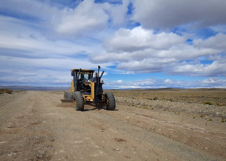 Vialidad Provincial avanza en el repaso y perfilado de la Ruta Provincial Nº 97