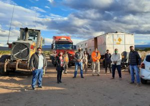 Vialidad Provincial desarrolla agenda de trabajo en Los Antiguos