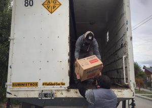 Brindaron colaboración para el traslado de insumos al Hospital de Gobernador Gregores