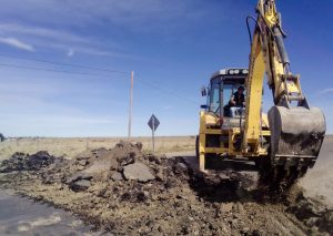 Acondicionan la Ruta Nacional Nº 281