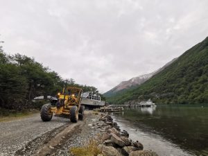 Continúa el mantenimiento de la Ruta Provincial Nº 41