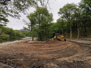 Continúa el mantenimiento de la Ruta Provincial Nº 41