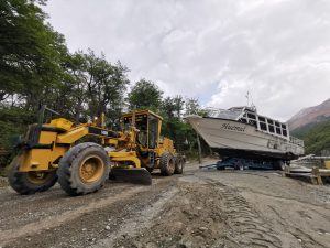 Continúa el mantenimiento de la Ruta Provincial Nº 41