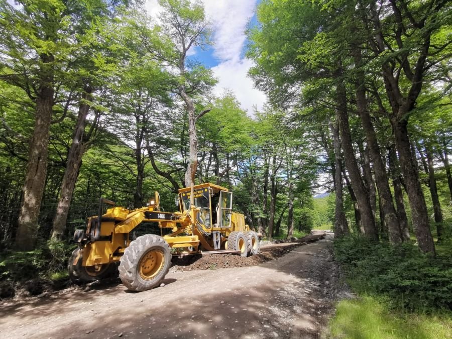Continúa el mantenimiento de la Ruta Provincial Nº 41