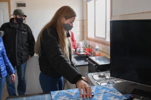 García: “Estas obras se concretaron también con los aportes de las familias”