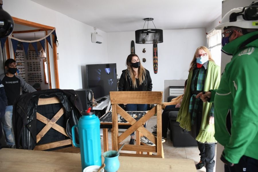 García: “Estas obras se concretaron también con los aportes de las familias”