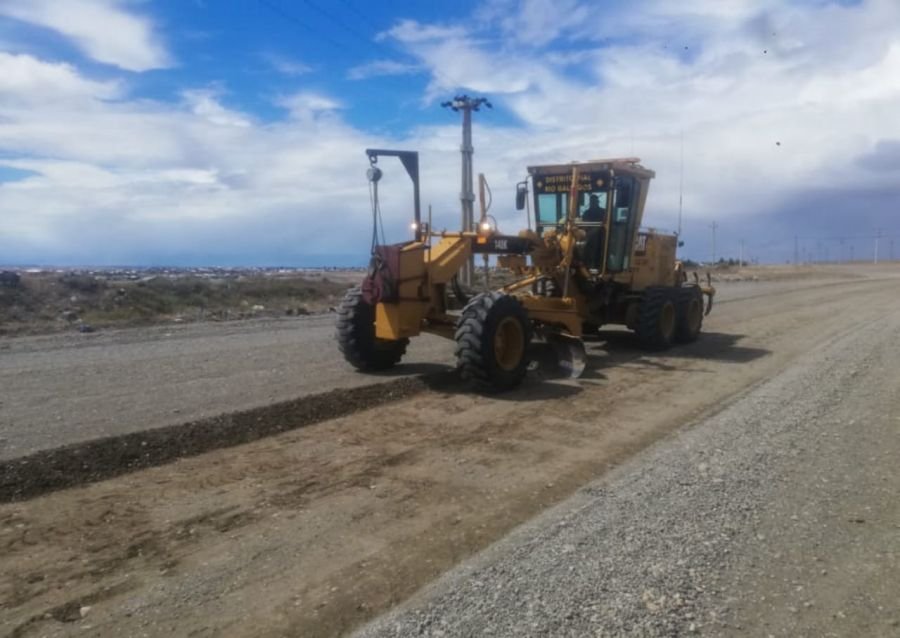 Vialidad Provincial: Se concretaron labores en la Ruta Nº3 y en la Calle 22 de Río Gallegos