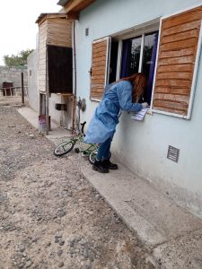 Realizan operativos de detección COVID en Jaramillo y Fitz Roy