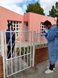 Realizan operativos de detección COVID en Jaramillo y Fitz Roy