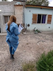 Realizan operativos de detección COVID en Jaramillo y Fitz Roy