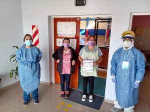 Realizan operativos de detección COVID en Jaramillo y Fitz Roy