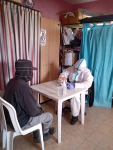Realizan operativos de detección COVID en Jaramillo y Fitz Roy