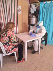 Realizan operativos de detección COVID en Jaramillo y Fitz Roy