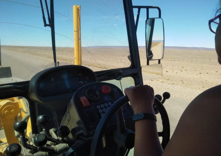 Vialidad Provincial: Concretan tareas en Piedra Buena y las Rutas Nacionales Nº 3 y 40