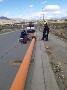 El Gobierno de Santa Cruz continúa con las obras de extensión de redes de gas en El Calafate