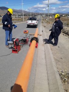 El Gobierno de Santa Cruz continúa con las obras de extensión de redes de gas en El Calafate