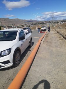 El Gobierno de Santa Cruz continúa con las obras de extensión de redes de gas en El Calafate