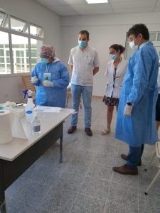 Continúan las acciones sanitarias por COVID19 en todo el territorio provincial