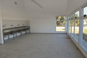 Recorrieron los avances de obra del Centro Cultural de Piedra Buena