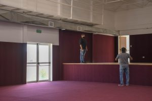 Recorrieron los avances de obra del Centro Cultural de Piedra Buena