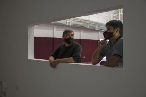 Recorrieron los avances de obra del Centro Cultural de Piedra Buena