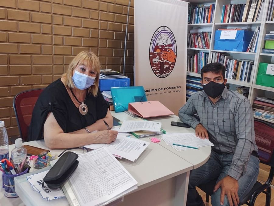 Concretaron reunión de trabajo con la Comisión de Fomento de Jaramillo y Fitz Roy