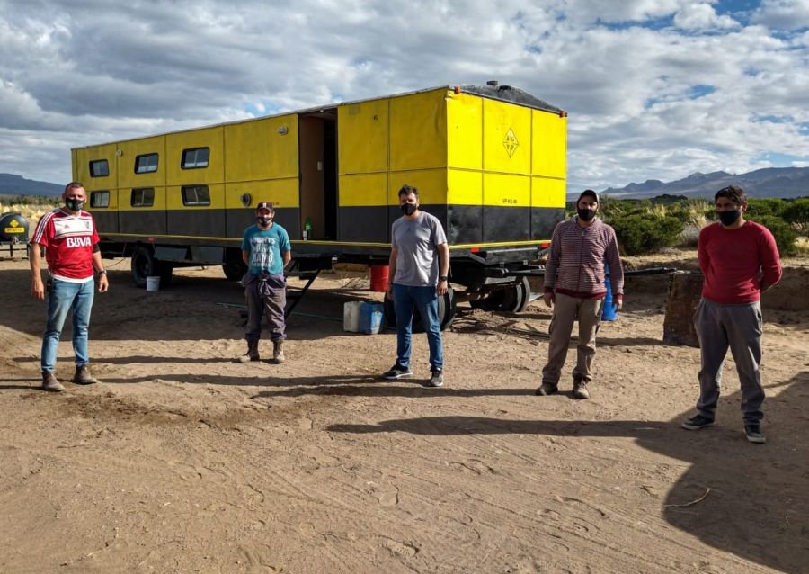 Avanzan en la construcción de la Delegación Vial de Los Antiguos