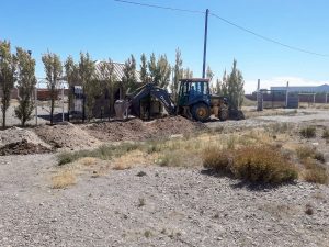 Avanzan las obras de extensión de redes de gas en Pico Truncado