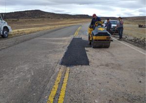Continúan los trabajos sobre la Ruta Nacional N° 40
