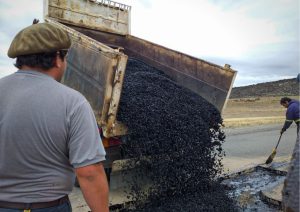 Continúan los trabajos sobre la Ruta Nacional N° 40