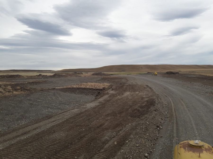 Vialidad Provincial realizó trabajos sobre la Ruta Nacional N° 40