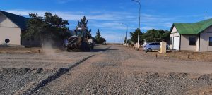 Desarrollaron trabajos de mantenimiento en la localidad de Puerto Deseado