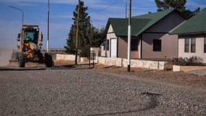 Desarrollaron trabajos de mantenimiento en la localidad de Puerto Deseado