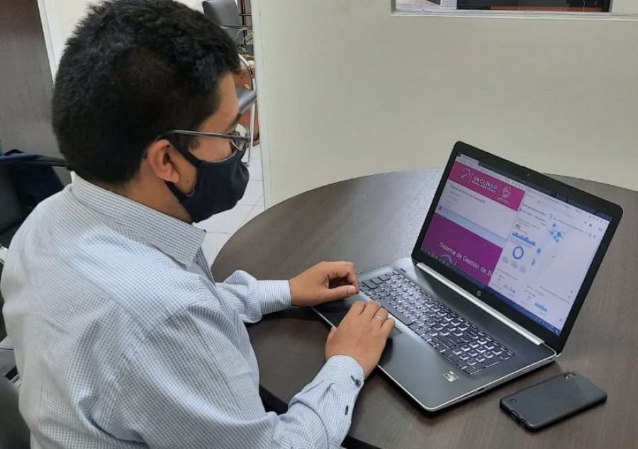 Destacan el trabajo articulado para el desarrollo del sitio web de turnos para la vacunación contra el COVID - 19
