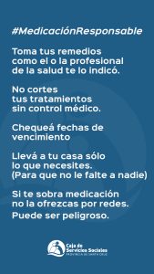 Calcagno: “Los medicamentos son salud”