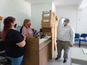 Recorrieron las oficinas de ASIP de seis localidades