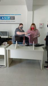 Recorrieron las oficinas de ASIP de seis localidades