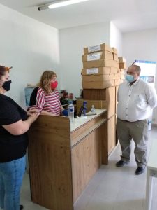 Recorrieron las oficinas de ASIP de seis localidades