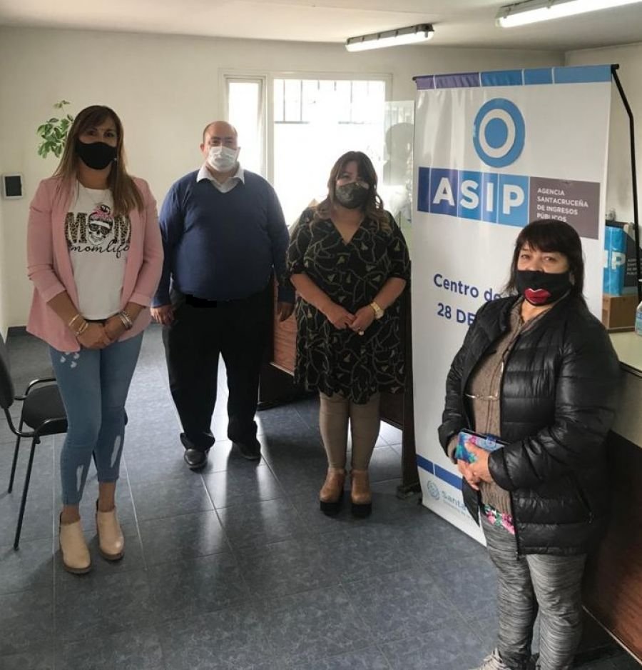 Recorrieron las oficinas de ASIP de seis localidades